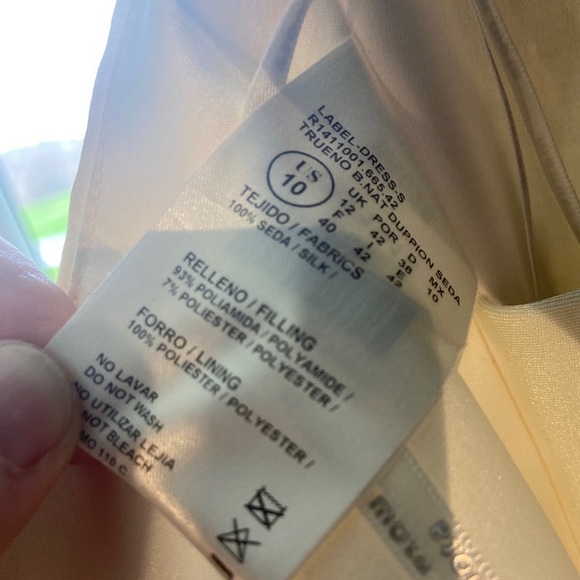 Manuel Mota Ivory Rouched Strapless Gown - Picture 10 of 10